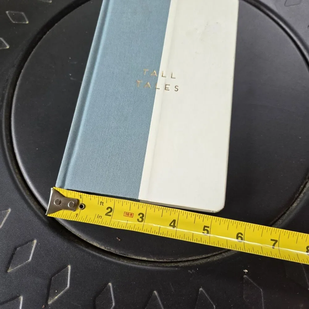 Lined Journal Halfsies Tall Tales Seafoam Green 240 Pages